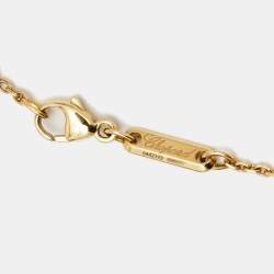 Pre Owned Chopard Happy Diamonds Icon 18k Yellow Gold Bracelet