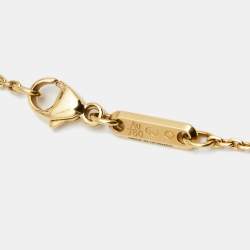 Pre Owned Chopard Happy Diamonds Icon 18k Yellow Gold Bracelet