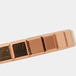 Chopard Ice Cube 18k Rose Gold Ring Size 52