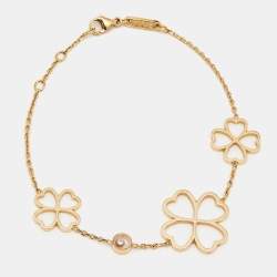 Chopard  Clover Diamond 18k Rose Gold Bracelet