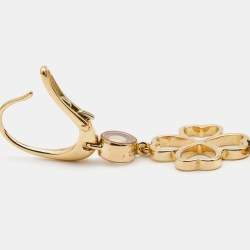 Chopard Clover Diamonds 18k Rose Gold Earrings