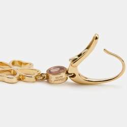 Chopard Clover Diamonds 18k Rose Gold Earrings