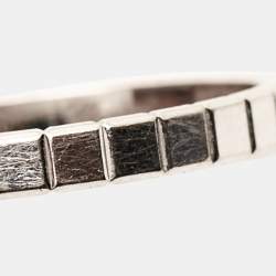 Chopard Ice Cube Diamond 18k White Gold Ring Size 54