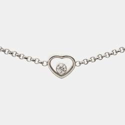 Chopard Happy Hearts Diamond 18k White Gold Bracelet