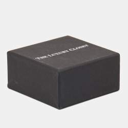 Pre Owned Chopard Happy Hearts Onyx Diamond 18k Rose Gold Bracelet