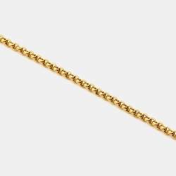 Chopard Happy Diamonds Icon 18k Yellow Gold Pendant Necklace