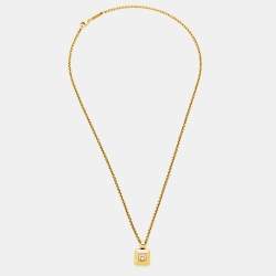 Chopard Happy Diamonds Icon 18k Yellow Gold Pendant Necklace