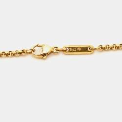 Chopard Happy Diamonds Icon 18k Yellow Gold Pendant Necklace