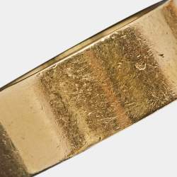Chopard Happy Diamonds 18k Yellow Gold Ring Size 52