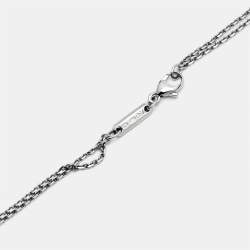 Chopard Happy Bubbles Diamonds 18k White Gold Necklace