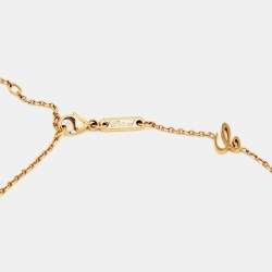 Chopard Happy Spirit Diamond 18K Two Tone Gold Pendant Necklace