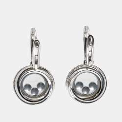 Chopard  Happy Emotions Diamonds 18k White Gold Earrings