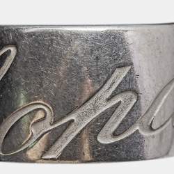 Chopard Chopardissimo 18k White Gold Ring Size 51