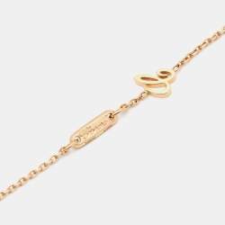 Chopard Rihanna ♥ Chopard Ice Cube Green Ceramic 18K Rose Gold Long Sautoir Necklace