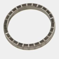 Chopard Ice Cube 18k White Gold Band Ring Size 52