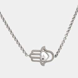Chopard Happy Diamond Good Luck 18k White Gold Bracelet