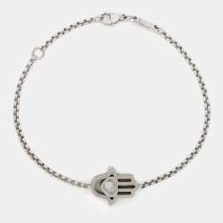 Chopard Happy Diamond Good Luck 18k White Gold Bracelet