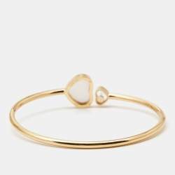 Chopard Happy Hearts Diamond Mother of Pearl 18k Rose Gold Bracelet