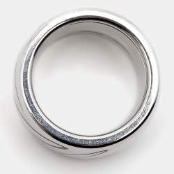 Chopard Chopardissimo 18k White Gold Ring Size 51