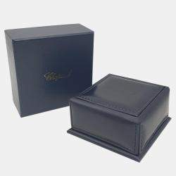 Chopard 18K White Gold and Diamond Ice Cube Band Ring EU 50