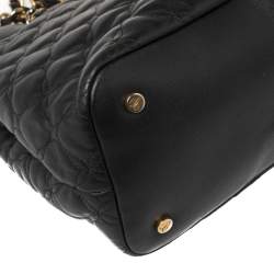 Chopard Black Quilted Leather Imperiale Shoulder Bag
