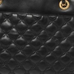 Chopard Black Quilted Leather Imperiale Shoulder Bag