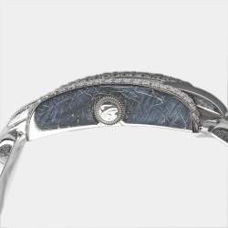 Chopard White Mother Of Pearl Stainless Steel Diamond La Strada 41/8380 Women's Wristwatch 24 mm