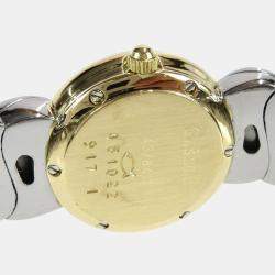 Chopard White Stainless Steel Casmir 43/8417 Quartz Women's Wristwatch 20 mm