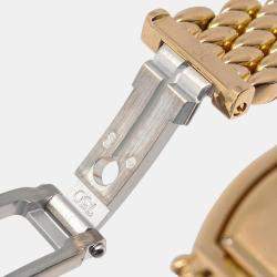 Chopard Gold Diamond 18k Yellow Gold Classics Tonneau 551 Quartz Women's Wristwatch 28 mm