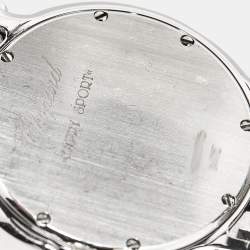 Chopard Mother Of Pearl Diamond Stainless Steel Happy Sport 8475 Women's Wristwatch 35 mm