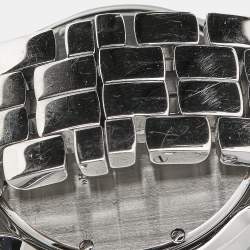 Chopard Mother Of Pearl Diamond Stainless Steel Happy Sport 8475 Women's Wristwatch 35 mm