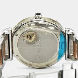 Chopard Green 18k Rose Gold Stainless Steel Imperiale 388532-6007 Women's Wristwatch 36 mm