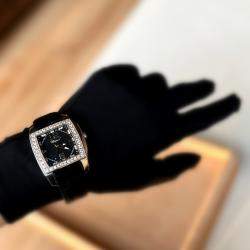 Chopard Customised Diamond Stainless Steel Two O Ten 128464-3006 Quartz Women's Wristwatch 29 mm