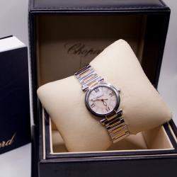 Chopard MOP 18K Rose Gold Stainless Steel Imperiale Quartz Women's Wristwatch 28 mm