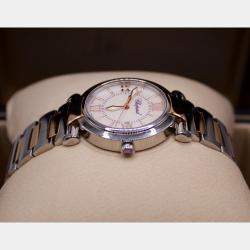 Chopard MOP 18K Rose Gold Stainless Steel Imperiale Quartz Women's Wristwatch 28 mm