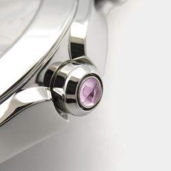 Pre Owned Chopard Happy Sport 8509 Quartz White Stainless Steel Women's Wristwatch 30 mm
