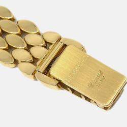 Pre Owned Chopard 10/5352-23 Quartz 18k Yellow Gold Women's Wristwatch 23 mm