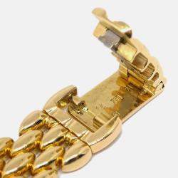 Pre Owned Chopard 10/5352-23 Quartz 18k Yellow Gold Women's Wristwatch 23 mm