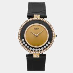 Pre Owned Pre-Owned Chopard Happy Diamonds 212563-0001 Quartz 33 mm
