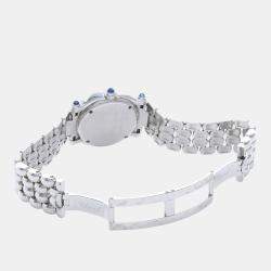 Pre Owned ساعة يد نسائية شوبارد هابي سبورت 23-27/8250 ألماس متحرك كوارتز ستانلس ستيل 27 مم