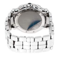 مملوكة مسبقًا Chopard White Stainless Steel Happy Sport 8499 Women's Wristwatch 42 mm