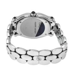 Chopard Mother Of Pearl Stainless Steel Diamond Happy Sport 27/8418-23 Women's Wristwatch 30 mm
