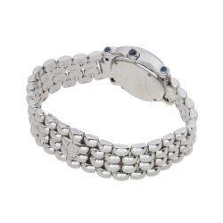 Pre Owned Chopard MOP Diamonds Stainless Steel Happy Sport 8250-23 Women's Wristwatch 26 MM