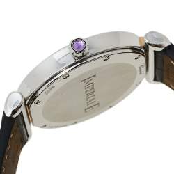 Chopard Silver Mother of Pearl 18K Rose Gold & Stainless Steel Imperiale 388532-6001 Women's Wristwatch 36 mm