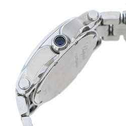 Chopard White Stainless Steel Happy Sport 8475 Women's Wristwatch 36 mm