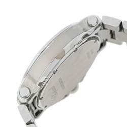 Chopard White Stainless Steel Happy Sport 8475 Women's Wristwatch 36 mm