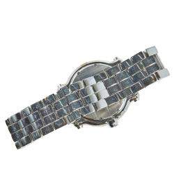 Chopard White Stainless Steel Happy Sport 8475 Women's Wristwatch 36 mm