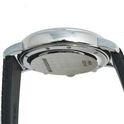 Chopard Silver Stainless Steel Rubber Mille Miglia 8900 Women's Wristwatch 33 mm