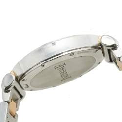 Chopard Silver Mother of Pearl 18k Rose Gold Stainless Steel Diamond Imperiale 388532-6004 Women's Wristwatch 36 mm