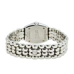 Pre Owned Chopard Silver Diamond Stainless Steel Gstaad 32/8215 Women's Wristwatch 24 mm